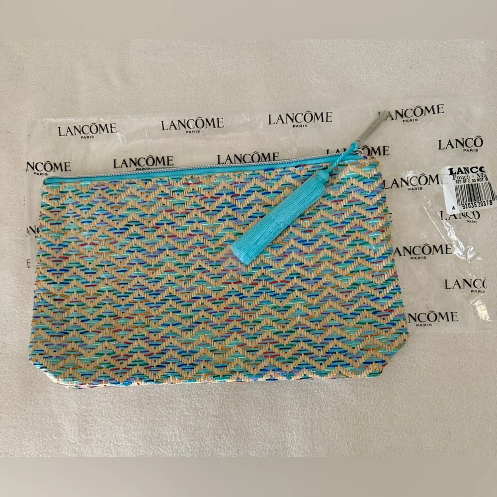 Lancome Vibrant Woven Cosmetic Bag - Picture 3 of 6